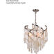 Isabel LED 16 inch Satin Nickel Pendant Ceiling Light